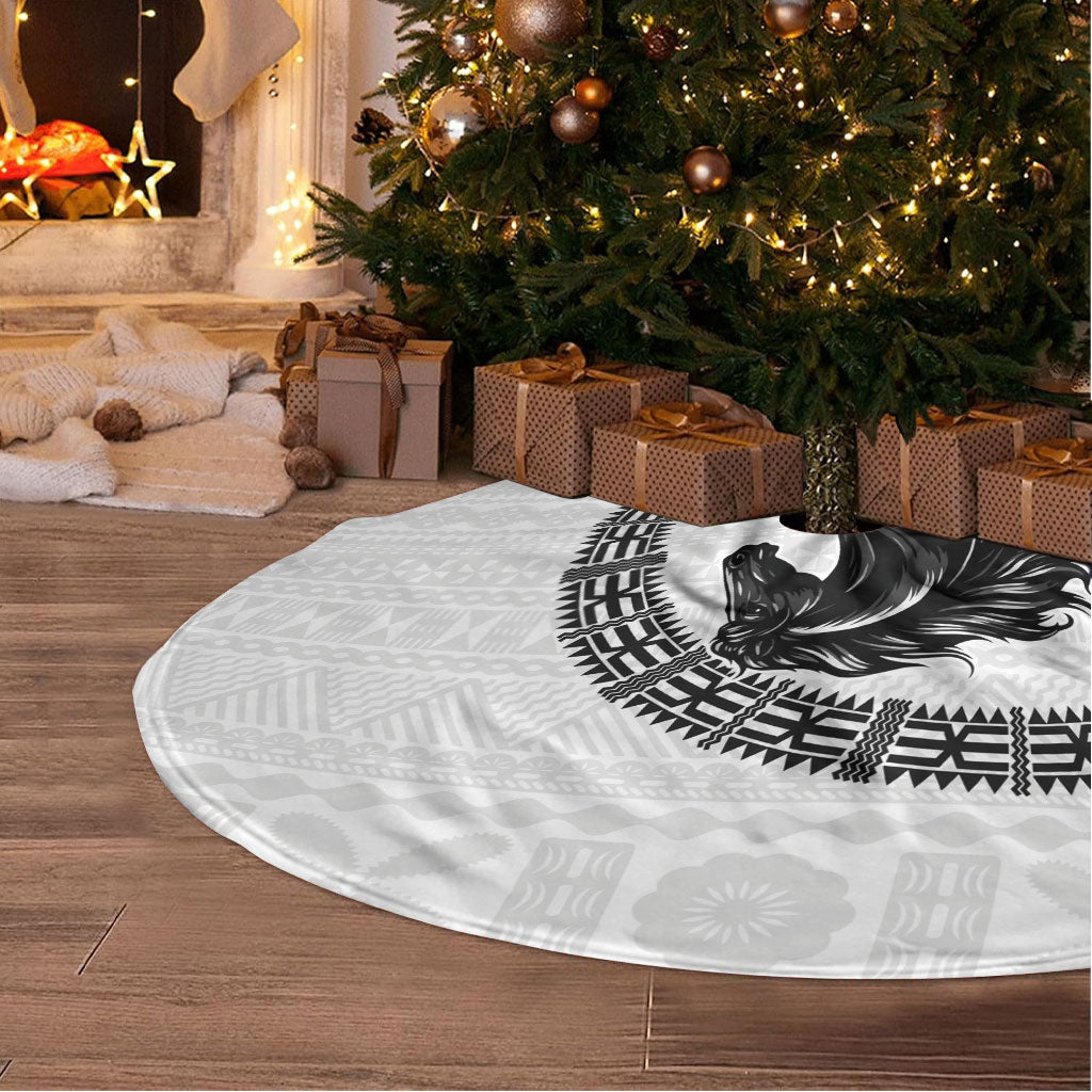 Fiji Nadroga Rugby Tree Skirt Go Stallions Fijian Tapa LT14 - Polynesian Pride