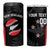 Personalised New Zealand Silver Fern Softball 4 in 1 Can Cooler Tumbler Go Aotearoa LT14