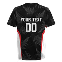 Custom New Zealand Silver Fern Softball Rugby Jersey Go Aotearoa