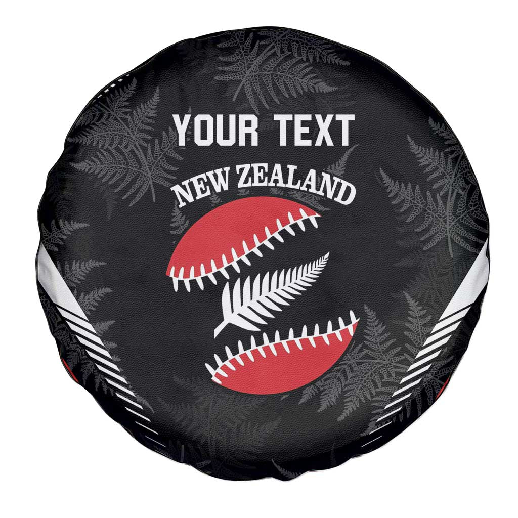 Custom New Zealand Silver Fern Softball Spare Tire Cover Go Aotearoa