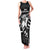 Custom Aotearoa Ice Hockey Family Matching Tank Maxi Dress and Hawaiian Shirt NZ Tiki Mascot - Maori Pattern