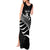 Custom Aotearoa Ice Hockey Tank Maxi Dress NZ Tiki Mascot - Maori Pattern