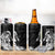 Personalised New Zealand Surfing 4 in 1 Can Cooler Tumbler Aotearoa Maori Tiki Haka LT14