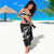 Personalised New Zealand Surfing Sarong Aotearoa Maori Tiki Haka