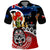 New Zealand Waitangi And ANZAC Day Polo Shirt Aotearoa Maori Tiki With Last Post LT14 Black - Polynesian Pride