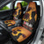 Tokelau ANZAC Day Car Seat Cover Camouflage With Poppies Lest We Forget LT14 - Polynesian Pride