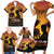 Tokelau ANZAC Day Family Matching Short Sleeve Bodycon Dress and Hawaiian Shirt Camouflage With Poppies Lest We Forget LT14 - Polynesian Pride