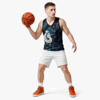 Hei Matau New Zealand Matariki Basketball Jersey NZ Fish Hook Maori Art