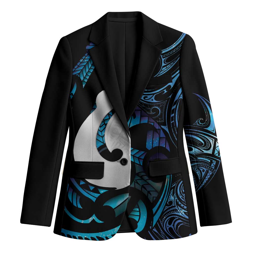 Hei Matau New Zealand Matariki Blazer NZ Fish Hook Maori Art