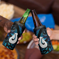 Hei Matau New Zealand Matariki 4 in 1 Can Cooler Tumbler NZ Fish Hook Maori Art