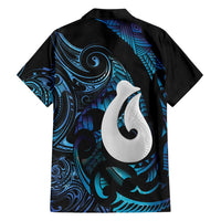 Hei Matau New Zealand Matariki Family Matching Puletasi and Hawaiian Shirt NZ Fish Hook Maori Art LT14 - Polynesian Pride