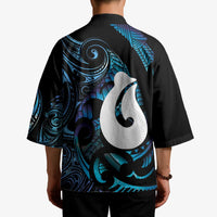 Hei Matau New Zealand Matariki Kimono NZ Fish Hook Maori Art