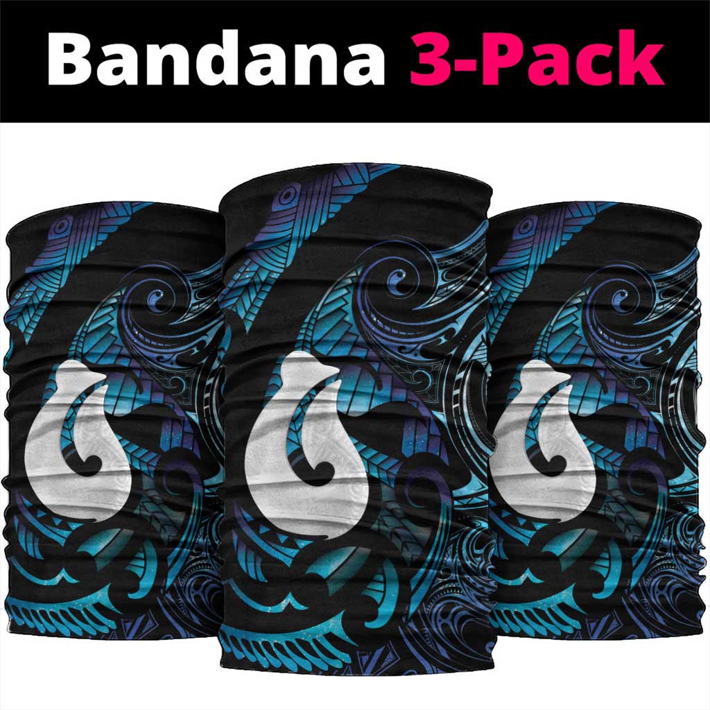 Hei Matau New Zealand Matariki Neck Gaiter NZ Fish Hook Maori Art