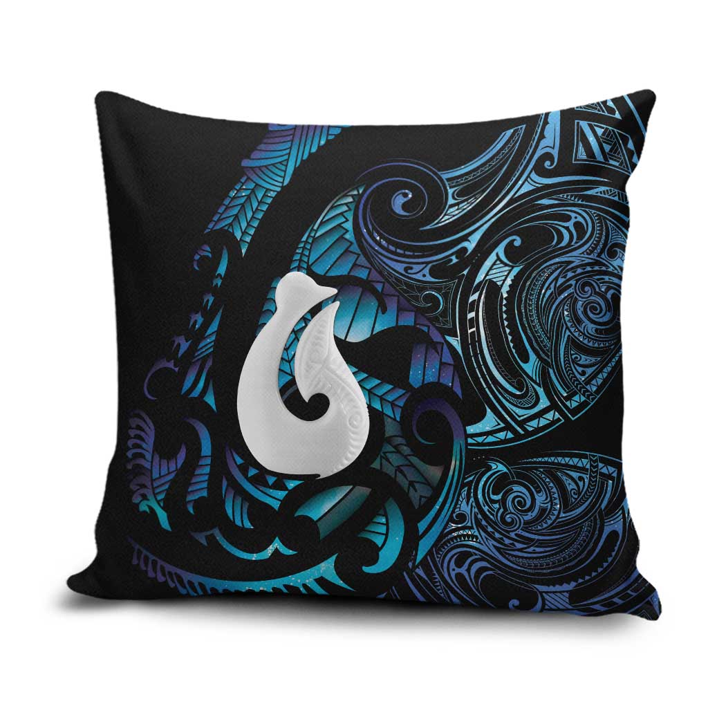 Hei Matau New Zealand Matariki Pillow Cover NZ Fish Hook Maori Art