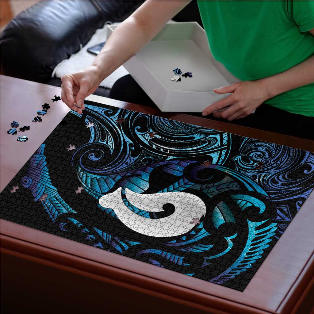 Hei Matau New Zealand Matariki Puzzle NZ Fish Hook Maori Art
