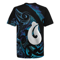 Hei Matau New Zealand Matariki Rugby Jersey NZ Fish Hook Maori Art