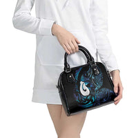 Hei Matau New Zealand Matariki Shoulder Handbag NZ Fish Hook Maori Art