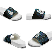 Hei Matau New Zealand Matariki Slide Sandals NZ Fish Hook Maori Art