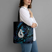 Hei Matau New Zealand Matariki Tote Bag NZ Fish Hook Maori Art