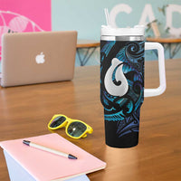 Hei Matau New Zealand Matariki Tumbler With Handle NZ Fish Hook Maori Art