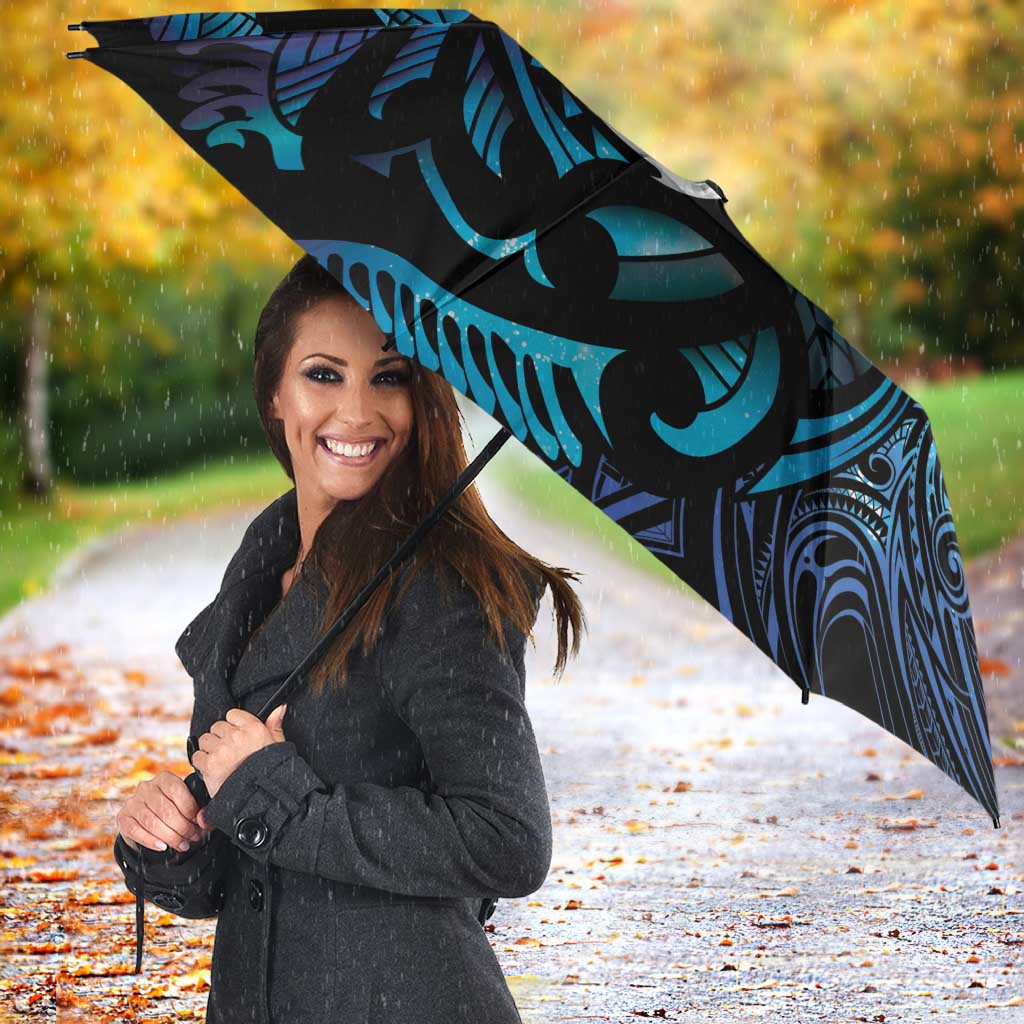 Hei Matau New Zealand Matariki Umbrella NZ Fish Hook Maori Art