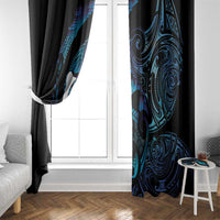 Hei Matau New Zealand Matariki Window Curtain NZ Fish Hook Maori Art