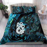 Manaia New Zealand Matariki Bedding Set NZ Paua Shell Maori Art