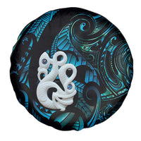Manaia New Zealand Matariki Spare Tire Cover NZ Paua Shell Maori Art