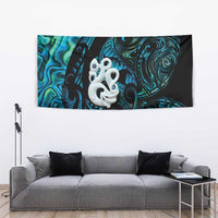 Manaia New Zealand Matariki Tapestry NZ Paua Shell Maori Art