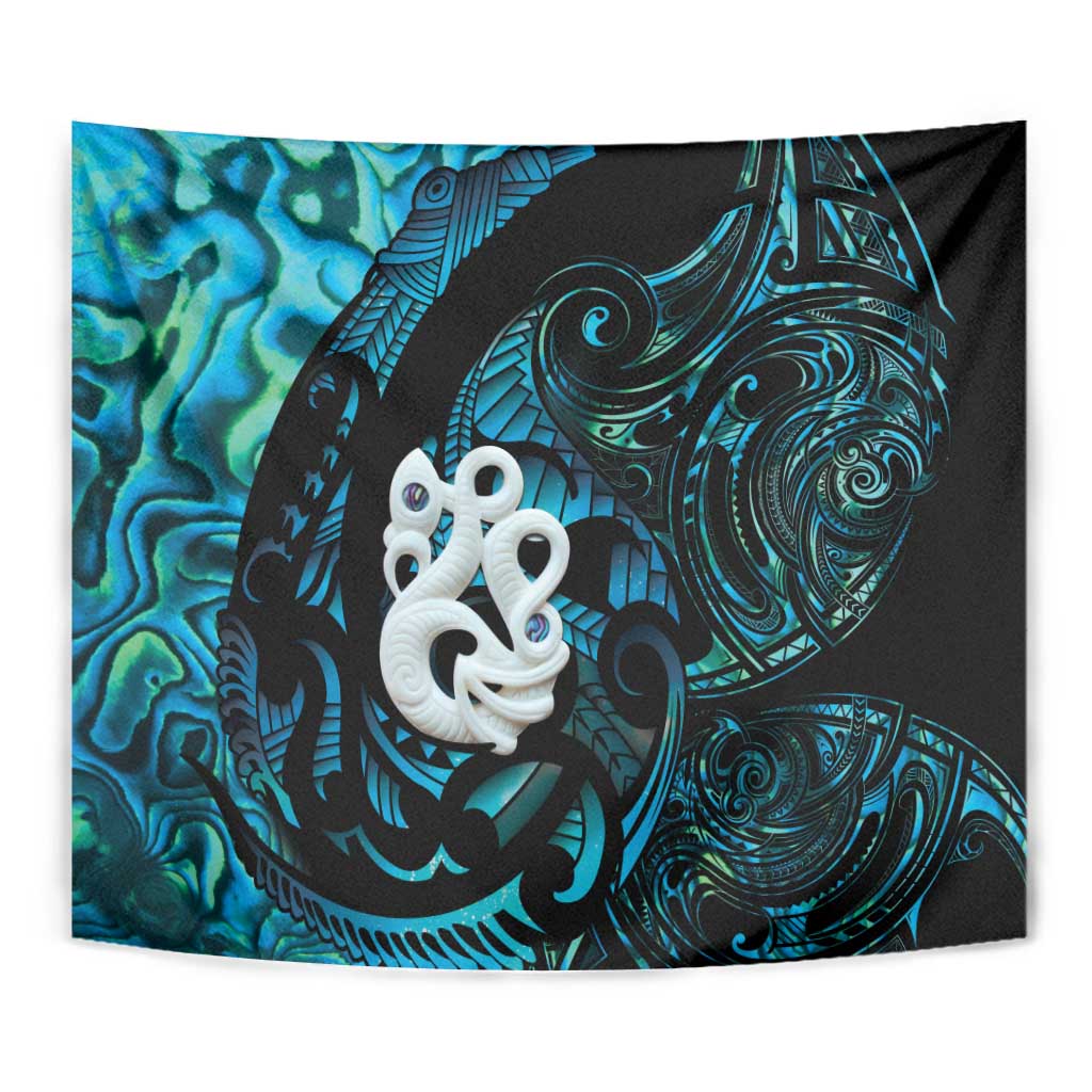 Manaia New Zealand Matariki Tapestry NZ Paua Shell Maori Art