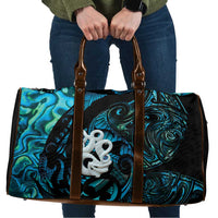 Manaia New Zealand Matariki Travel Bag NZ Paua Shell Maori Art