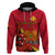 Polynesian Pride Remembrance Day PNG Hoodie Papua New Guinea We Will Remember Them LT14 Red - Polynesian Pride