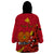 Personalised Remembrance Day PNG Wearable Blanket Hoodie Papua New Guinea We Will Remember Them LT14 - Polynesian Pride