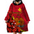 Personalised Remembrance Day PNG Wearable Blanket Hoodie Papua New Guinea We Will Remember Them LT14 - Polynesian Pride