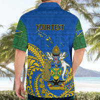 Personalised Independence Day Solomon Islands Hawaiian Shirt Happy 45th Anniversary LT14 - Polynesian Pride