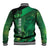 Personalised World Mental Health Awareness Month Baseball Jacket Warriors Brave Strong Galaxy Vibes