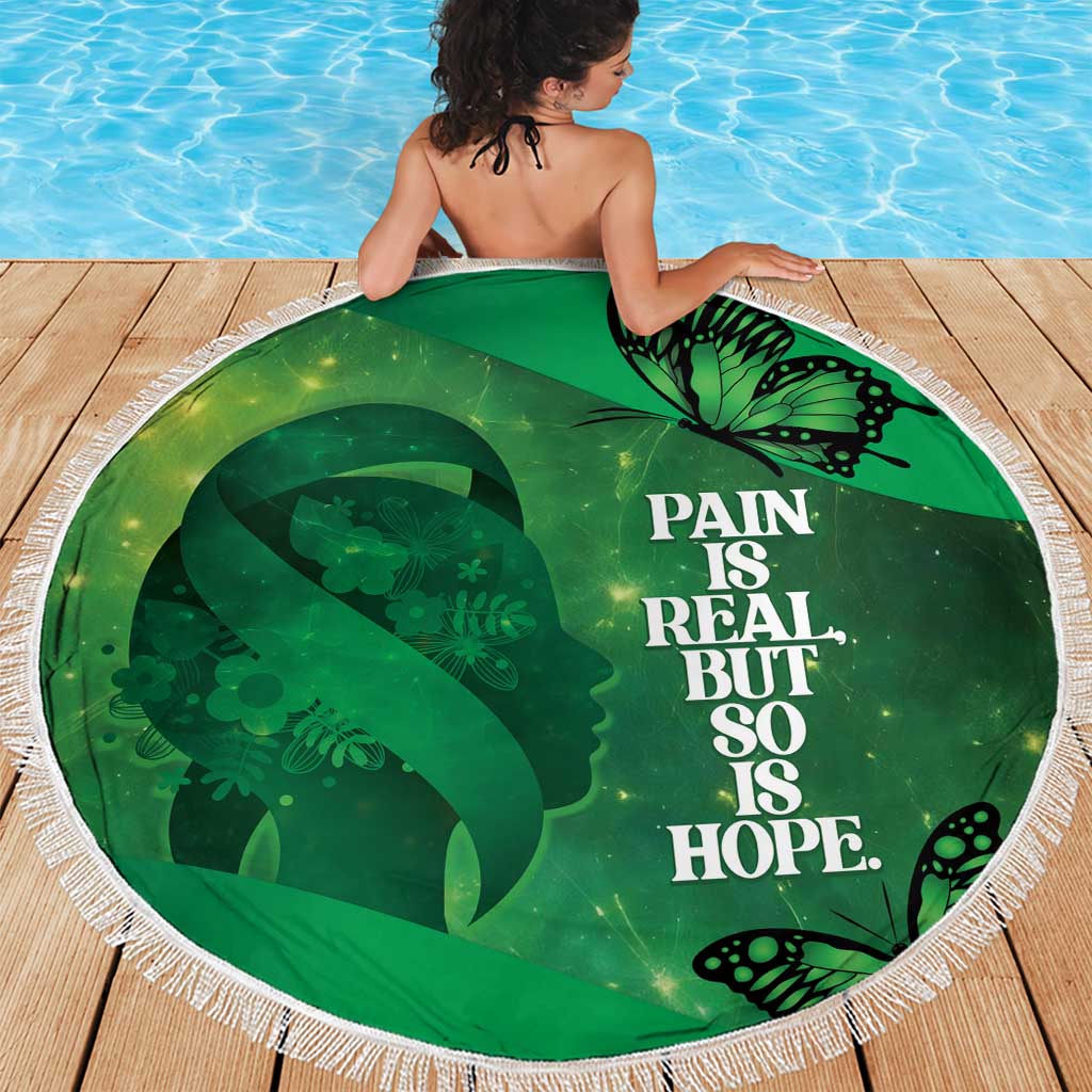 World Mental Health Awareness Month Beach Blanket Warriors Brave Strong Galaxy Vibes