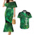 Personalised World Mental Health Awareness Month Couples Matching Mermaid Dress and Hawaiian Shirt Warriors Brave Strong Galaxy Vibes