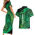 Personalised World Mental Health Awareness Month Couples Matching Short Sleeve Bodycon Dress and Hawaiian Shirt Warriors Brave Strong Galaxy Vibes