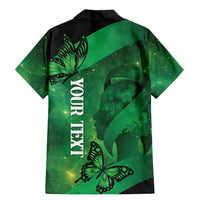 Personalised World Mental Health Awareness Month Family Matching Mermaid Dress and Hawaiian Shirt Warriors Brave Strong Galaxy Vibes