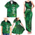 Personalised World Mental Health Awareness Month Family Matching Tank Maxi Dress and Hawaiian Shirt Warriors Brave Strong Galaxy Vibes