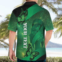 Personalised World Mental Health Awareness Month Hawaiian Shirt Warriors Brave Strong Galaxy Vibes