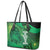 World Mental Health Awareness Month Leather Tote Bag Warriors Brave Strong Galaxy Vibes