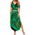 Personalised World Mental Health Awareness Month Summer Maxi Dress Warriors Brave Strong Galaxy Vibes