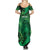 Personalised World Mental Health Awareness Month Summer Maxi Dress Warriors Brave Strong Galaxy Vibes