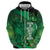 Personalised World Mental Health Awareness Month Zip Hoodie Warriors Brave Strong Galaxy Vibes