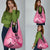 Polynesia Breast Cancer Awareness Month Grocery Bag Pink Ribbon Mix Butterflies