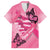 Polynesia Breast Cancer Awareness Month Hawaiian Shirt Pink Ribbon Mix Butterflies