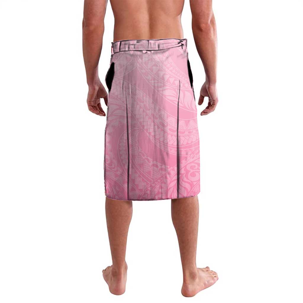 Polynesia Breast Cancer Awareness Month Lavalava Pink Ribbon Mix Butterflies