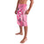 Polynesia Breast Cancer Awareness Month Lavalava Pink Ribbon Mix Butterflies